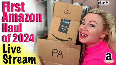 First Amazon Haul of 2024! LOL and Yes I am an Amazon Affiliate lol