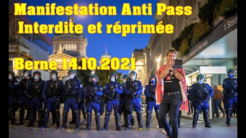 Berne le 14.10.2021. - Intervention de la Police