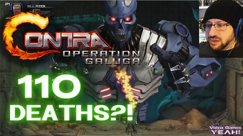 So Many GAME OVERS | Contra Operation Galuga Story Mode [Full Playthrough]