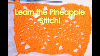 How to Crochet the Pineapple Stitch