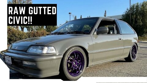 1991 Honda Civic EF: Gutted & Swapped!