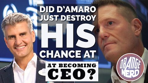 Disney Succession: Did D'Amaro Just Destroy His Chance At CEO? | OrangeNerd Clip