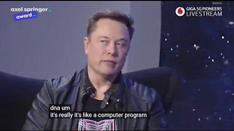 Elon Musk | "You Could Turn Someone Into a Butterfly. Synthetic mRNA Is Like a Computer Program."