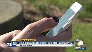Grubhub customers wait for food that never arrives