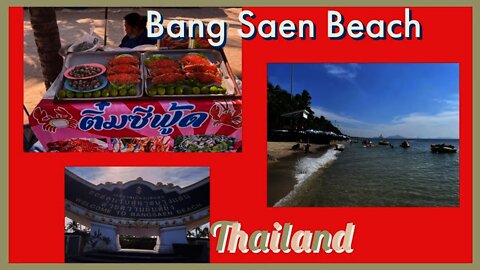 Bang Saen Beach - closest beach to Bangkok - November 2021