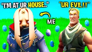 I Pretended To Be The Easter Bunny In Fortnite
