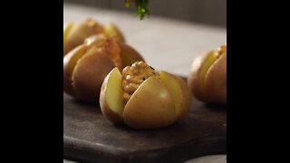 Cream Cheese Stuffed Baby Potatoes