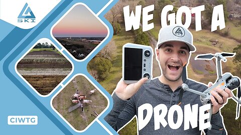 DAD GETS A DRONE | ANIMALS SEE A DRONE FOR THE FIRST TIME | ANIMALS REACTING TO A DRONE | CIWTG