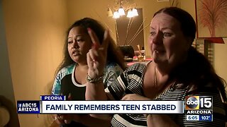 Family remembers teen stabbed to death at Peoria Circle K