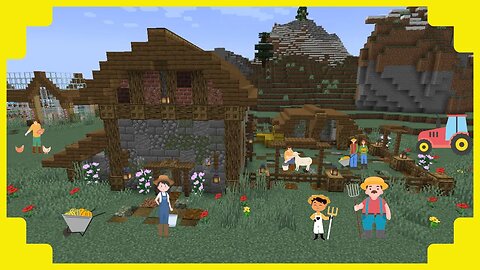 Barn And Stables | Minecraft