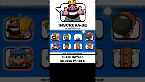 EMOTES CLASH ROYALE PARTE 8