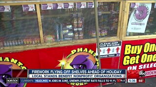 Firework sales booming this year