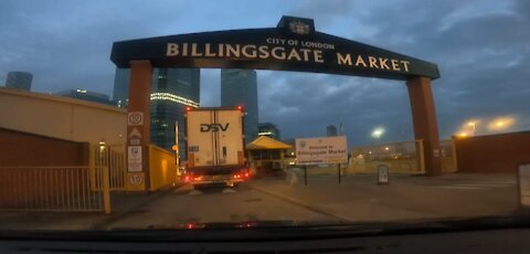 Going to Billingsgate Market Canary Wharf to buy Fresh Fishes