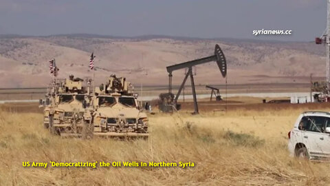 US Army democratizing - Stealing Syrian Oil