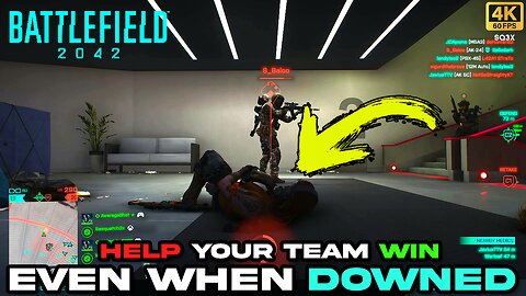 BATTLEFIELD 2042 - Help Your Team While Downed 🔥 DONT JUST RESPAWN!