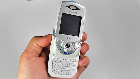 2004 SIEMENS SL65 Slider Cell Phone - ASMR UNBOX