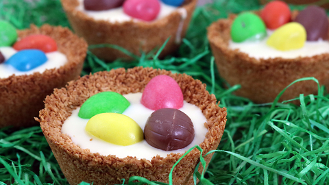 How to make sweet Easter nests