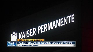 Kaiser Permanente mental health workers start strike