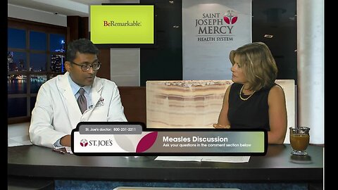 St. Joseph Mercy webcast on Measles