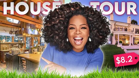 #OprahWinfrey | House Tour | Mansión de $8.2 M de Dólares en Montecito "La tierra prometida" 🏘