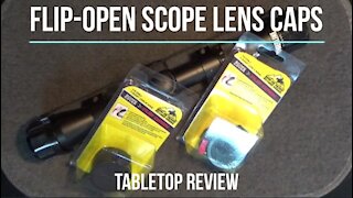Butler Creek Flip-Open Scope Lens Covers Tabletop Review - Episode #202115