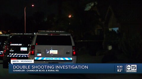Chandler PD investigating double shooting