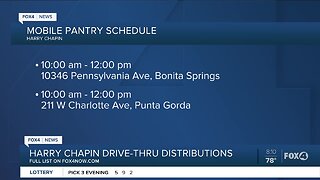 Harry Chapin mobile pantry schedule