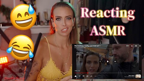 ASMR Gina Carla ❤️‍🔥 Reacting Soft Whispering/Talk