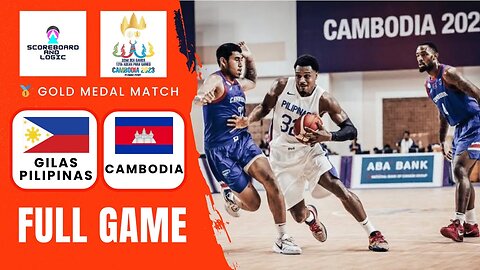 Gilas Pilipinas vs. Cambodia Men's Basketball 5x5 FINALS [FULL GAME] | 2023 Cambodia SEA Games
