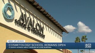 COVID-19: Cosmetology students say classes not safe