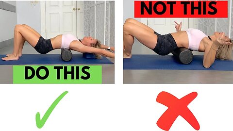 3 Moves To Reduce Back Stiffness With Your Foam Roller