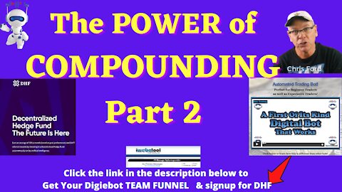 😎🎯👉The Power of Compounding - Part 2 - Passive Income Programs DHF and Digiebot