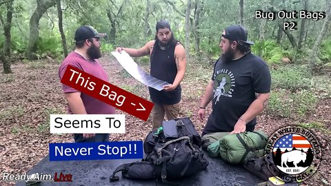 Bug Out Bag breakdown (part 2 of bug out series)