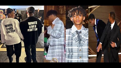 KANYE WEST White Lives Matter Shirt Upsets PRO-BLACKS & JADEN SMITH - Son of Chris Rock's Slapper