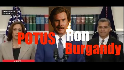 President Ron Burgandy Gets a Cover up From Ministry of Truth