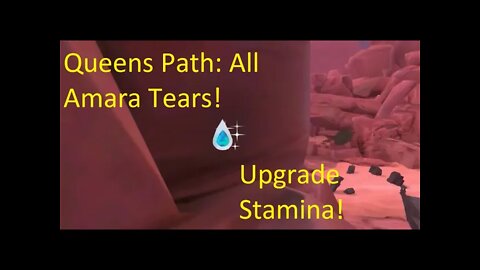 Queens Path: All 12 Amara Tears! Stamina Upgrade for Aetheric Upgrade!