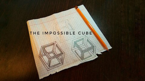 Draw an impossible cube