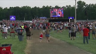 Trump airs old election grievances at campaign-style rally