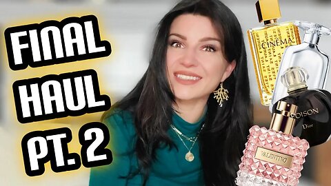 FRAGRANCE HAUL JACKPOT! LAST PERFUME HAUL OF 2020 PT.2 + MY WAREHOUSE SALE SECRETS #thescented