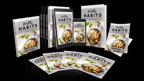 Healthy Habits Ebook: Blueprint will help you install healthy habits