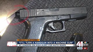 Missouri, Kansas authorities searching for modified handguns