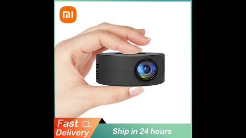 XIAOMI YT200 Mini Projector LED Home Media Player Audio Portable Proyectors 320X180 Pixels Supports