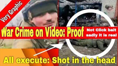 War Crime: Russia Ukraine (SHARE) YouTube Shadow Banning this Video.