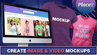 Create T-Shirt Mockups With Placeit | Placeit Mockup Tutorial 2021