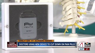 Doctors using new device to cut down on pain pills