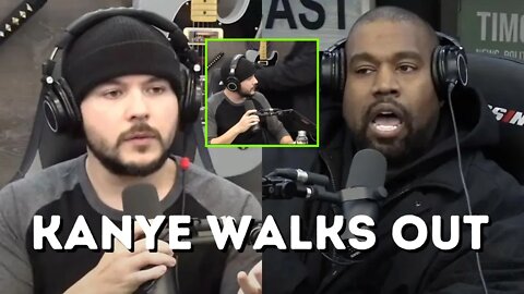 KanYE Gets Pissed Storms Off Tim Pool IRL Podcast