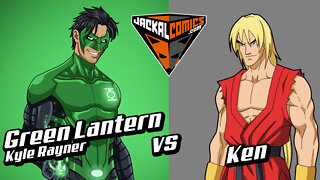 GREEN LANTERN, Kyle Rayner Vs. KEN - Comic Book Battles: Who Would Win In A Fight?