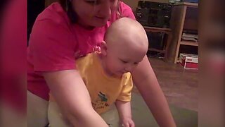 Baby Cries when he Hears Cow Sounds