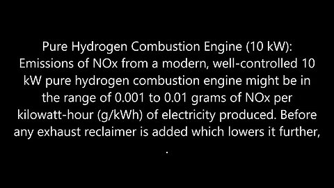 Fuel Cells Emit NOX more than H2 Fuel Engines ?