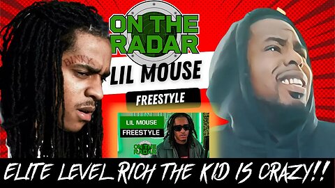 Why He Sound Like Rich!?!?!?! Lil Mouse On The Radar Freestyle